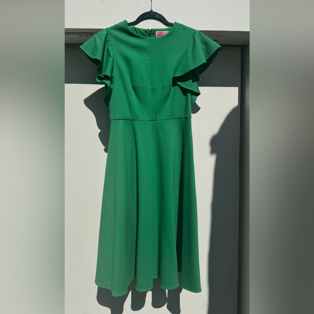 Kate Spade Vibrant Green Midi Dress